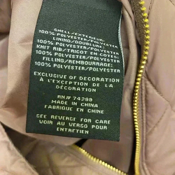 🆕Jessica Simpson Dusty Pink Quilted Puffer Long Coat M🆕 - Picture 15 of 16